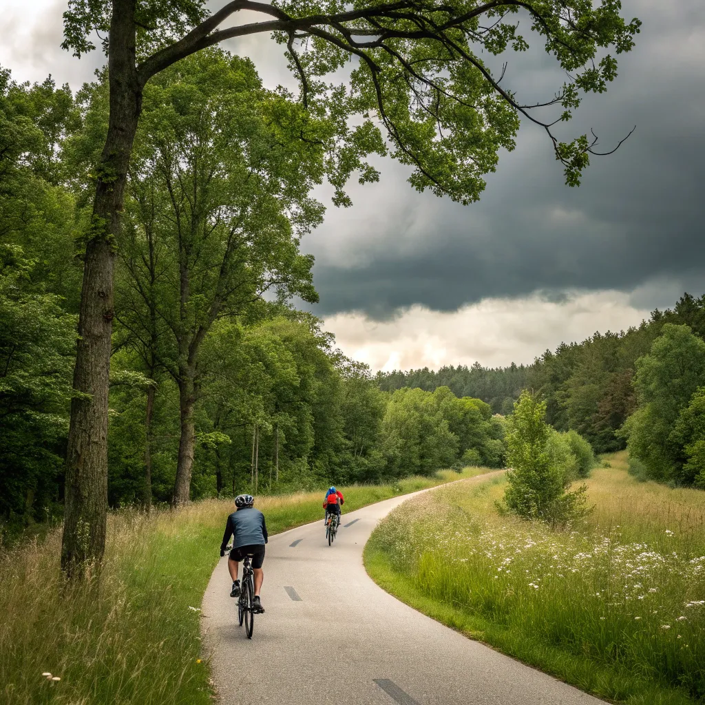 Scenic Bike Tour Background